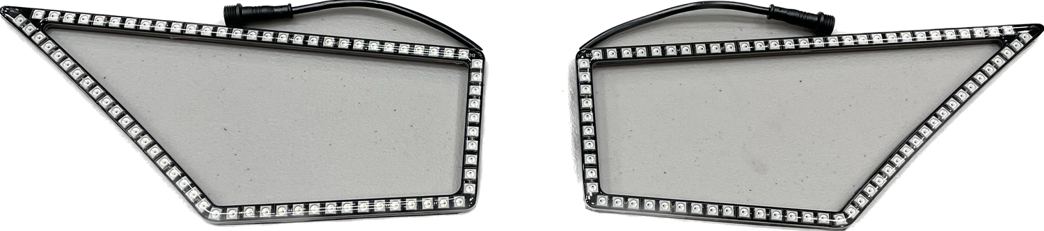 187 Style Kawasaki KRX Halos w/ Control Harness 5150 Whips