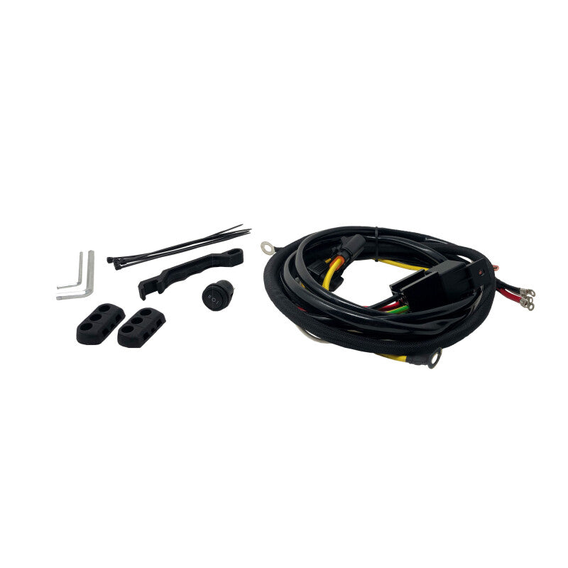 KC FLEX ERA LED Light Bar Wiring Harness – 60A Relay &amp; Switch Kit