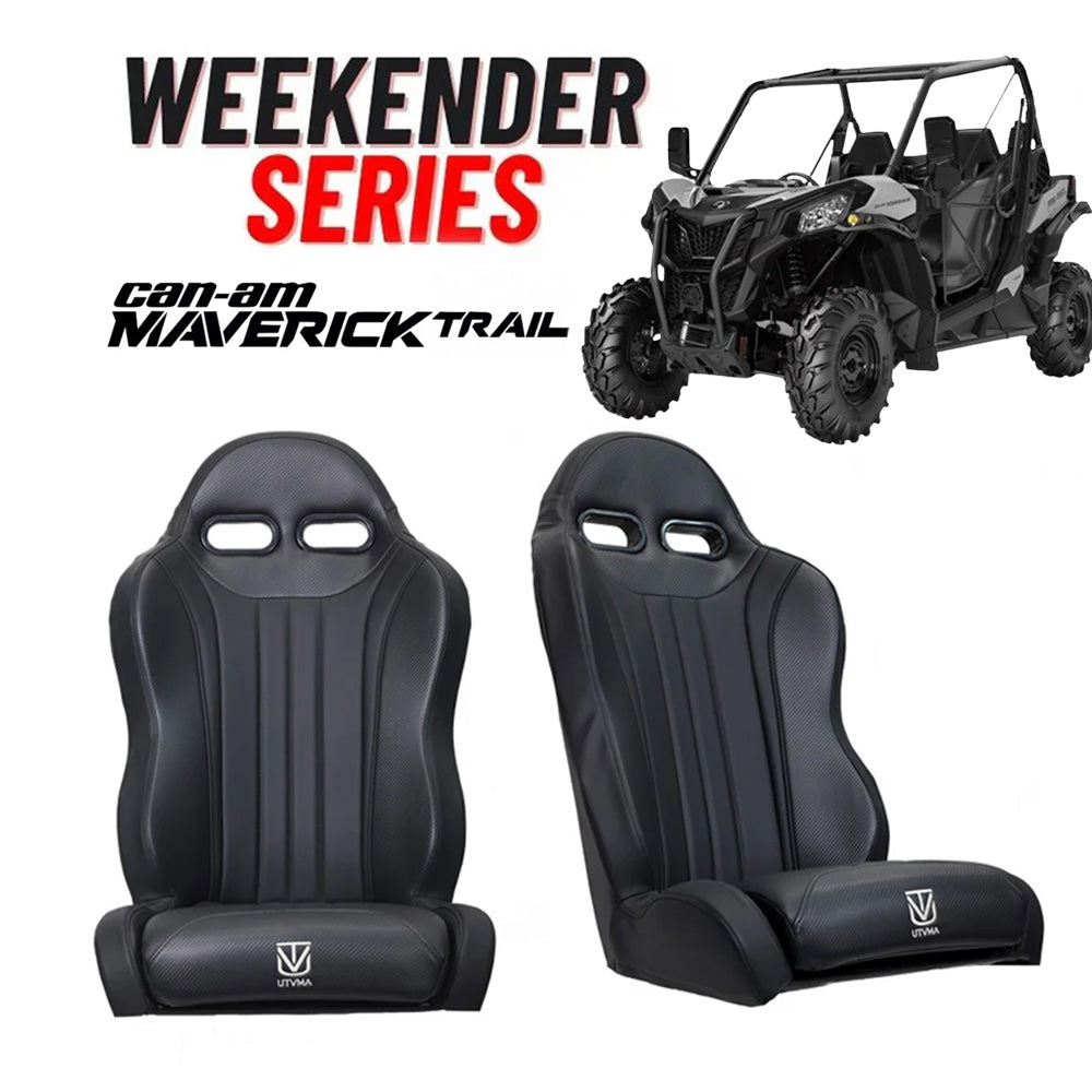 "Weekender" Series Pair of Front Suspension Bucket Seats Maverick Trail (2019-2025)