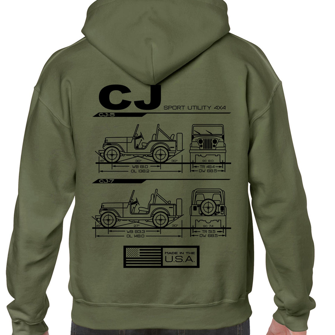 CJ Blueprint Pullover Hoodie