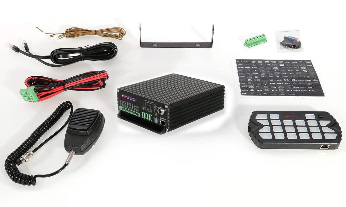 Black Falcon 200 watt Siren