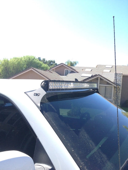 2007-2013 Chevy Silverado &amp; GMC Sierra 50" Curved LED Light Bar Roof Mounts