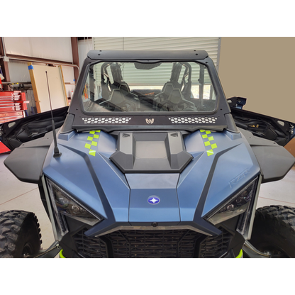 2020-2024 Polaris PRO XP/Turbo R/ Pro R 2 Full Glass Windshield - Two Vent
