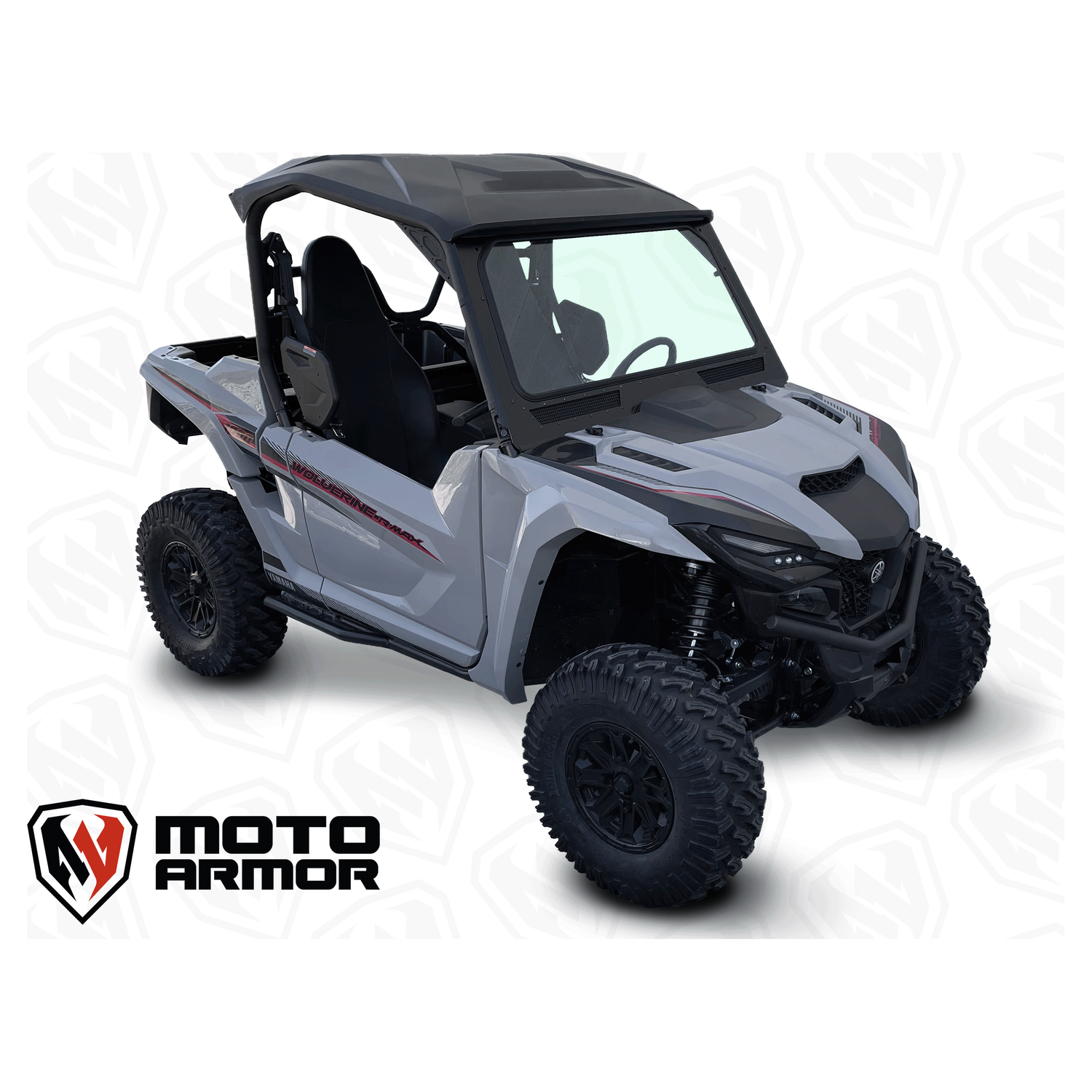 Yamaha Rmax 1000 Glass Windshield - Two Vent