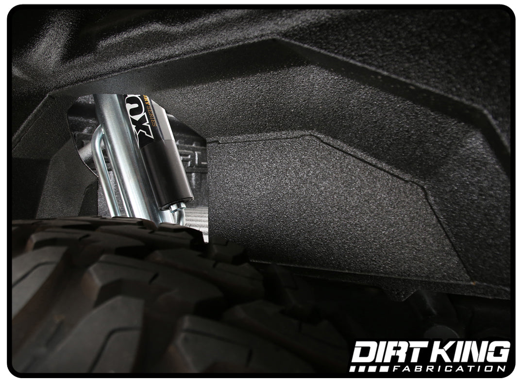 Over-sized Rear Wheel Wells