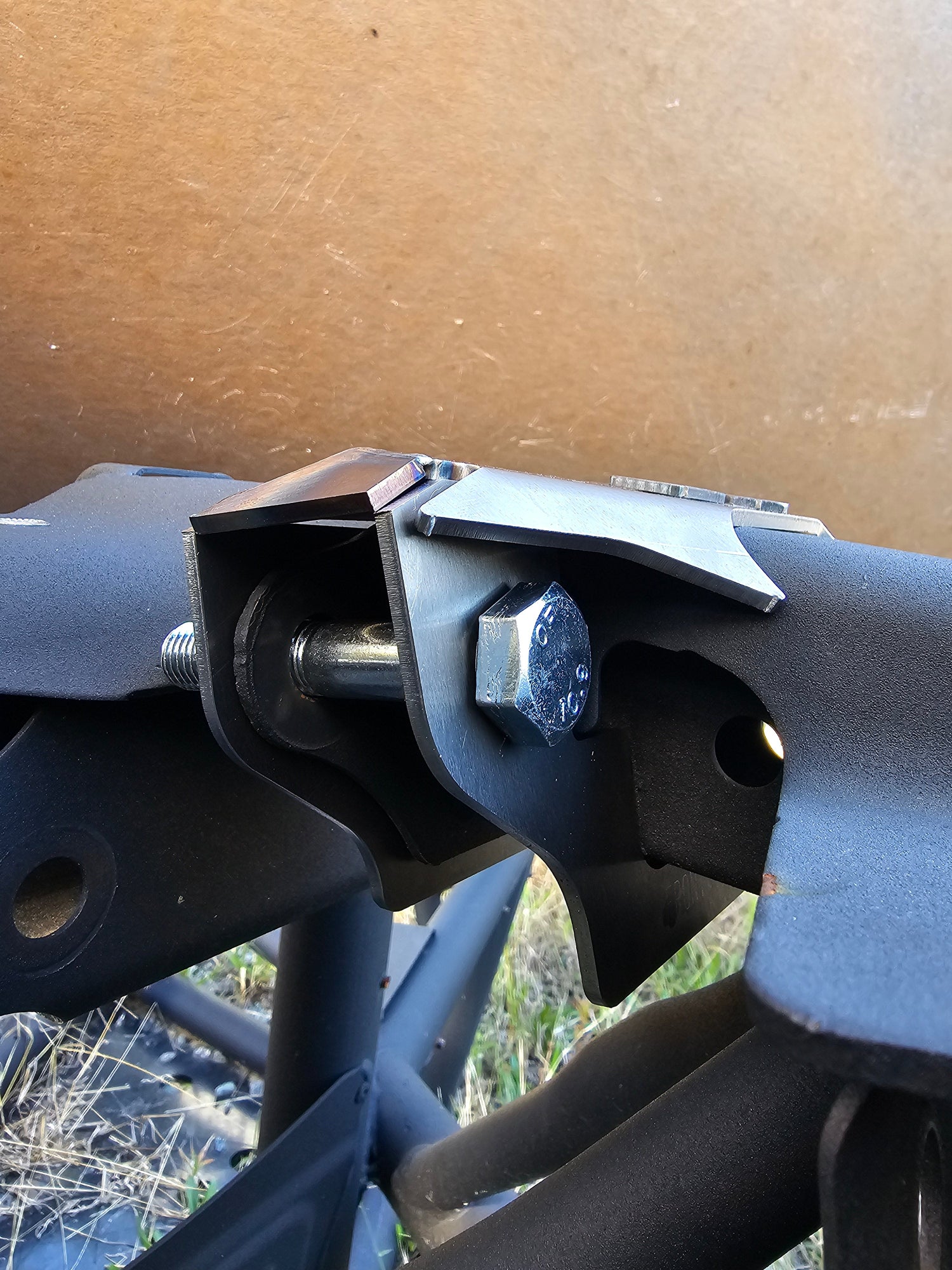 Maverick R Weld On Front Shock Brace