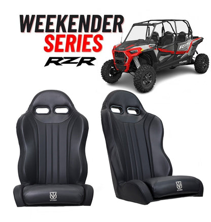 "Weekender" Series Pair of Front or Rear Suspension Bucket Seats RZR 1000 (XP, Turbo, Turbo S, Dynamix, Trail, High Lifter) 2014-2023