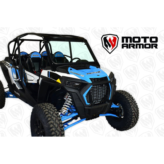 Moto Armor - 2018-2021 Polaris RZR TURBO S Model Full Glass Windshield