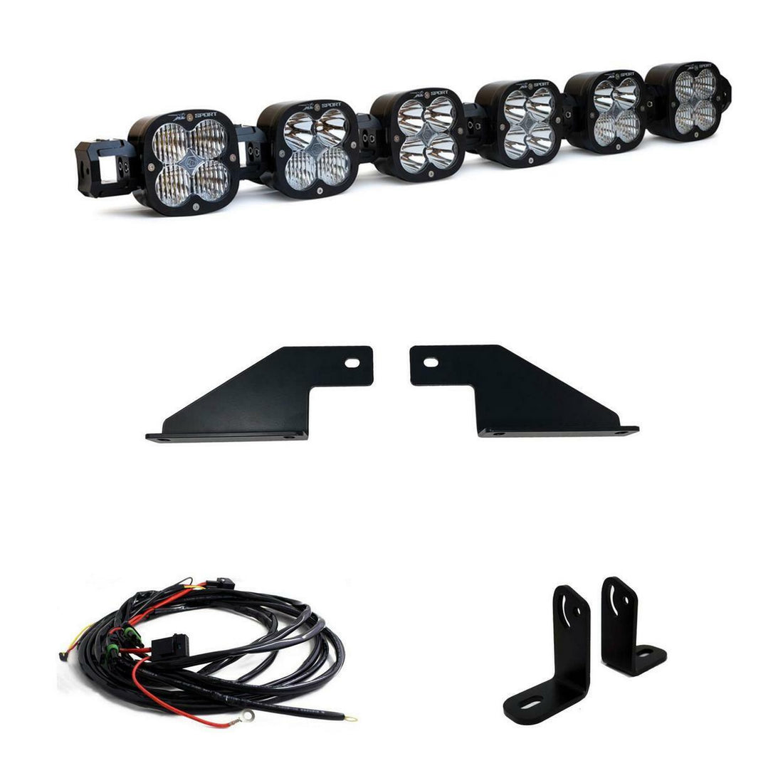 Baja Designs 6 XL Linkable Light Kit | 2021+ Ford Raptor