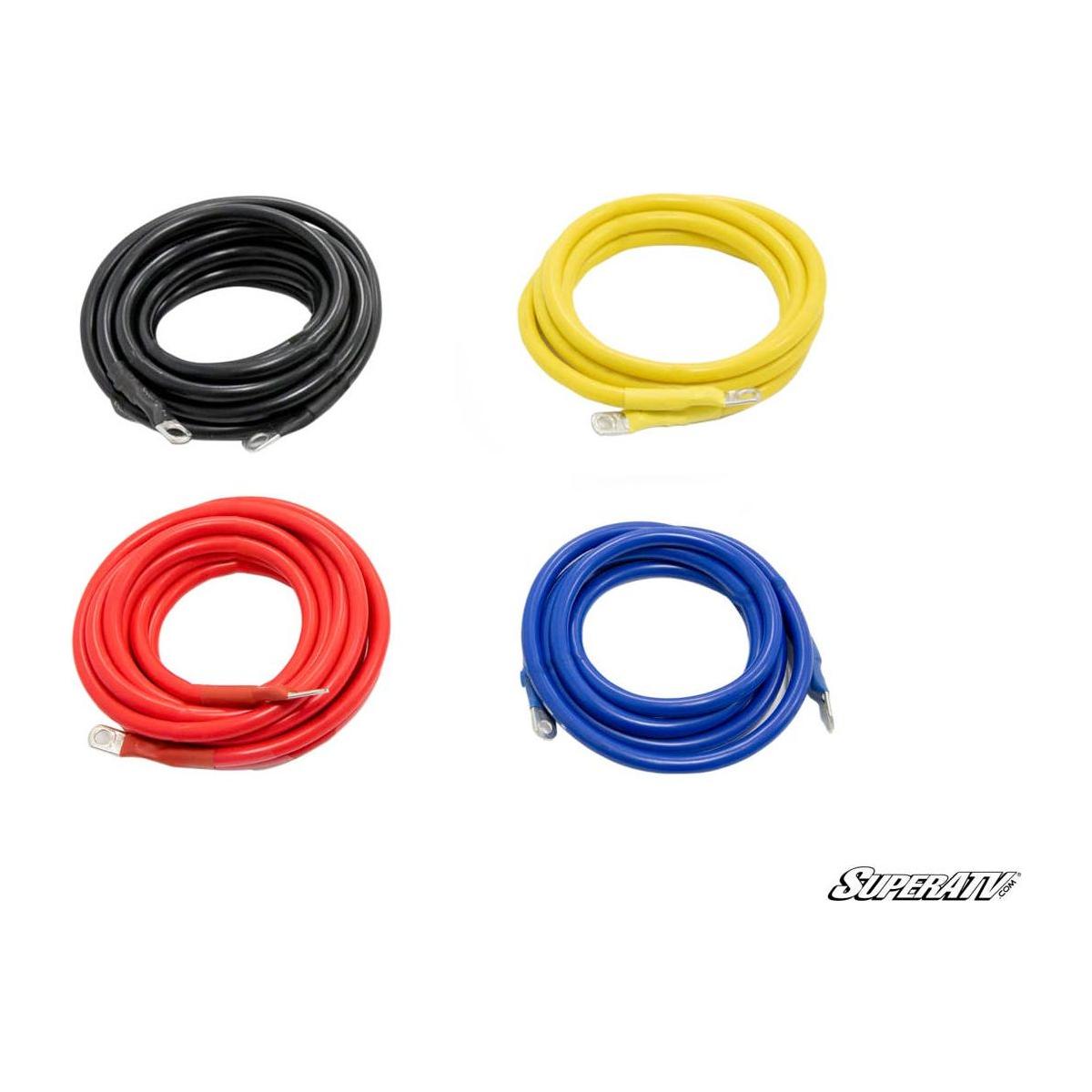 SuperATV 3500 LB UTV/ATV Winch With Wireless Remote &amp; Synthetic Rope