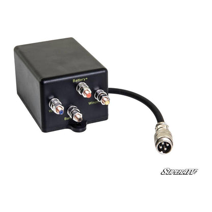 SuperATV 3500 LB UTV/ATV Winch With Wireless Remote &amp; Synthetic Rope