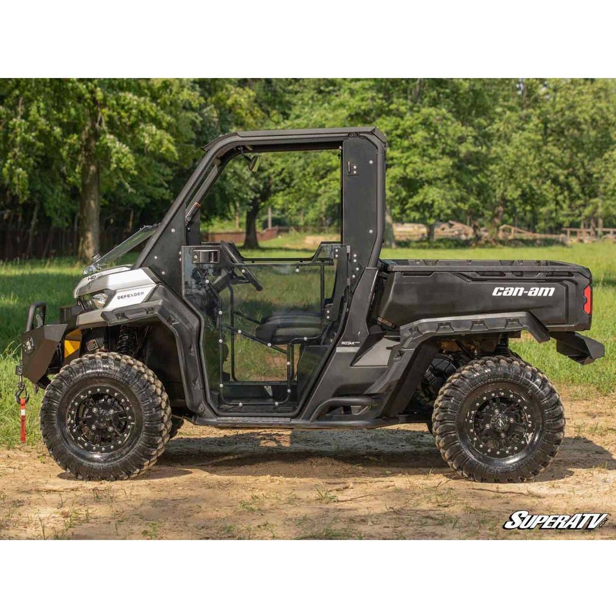 SuperATV 2017+ Can-Am Defender Convertible Cab Enclosure Doors