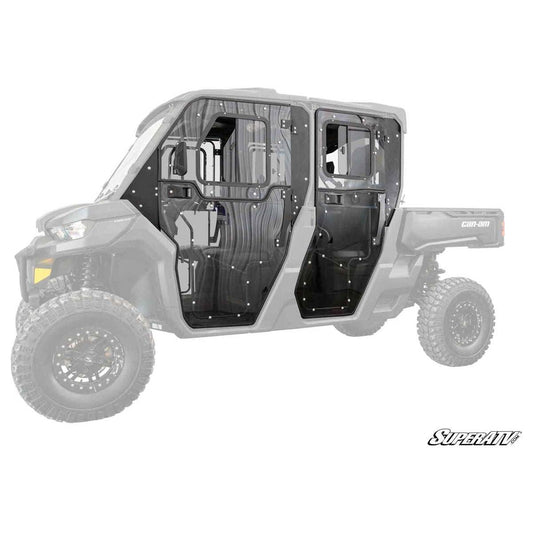 SuperATV 2017+ Can-Am Defender MAX Convertible Cab Enclosure Doors