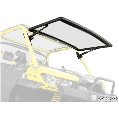 SuperATV 2016+ Can-Am Defender Maxdrive Power Flip Windshield