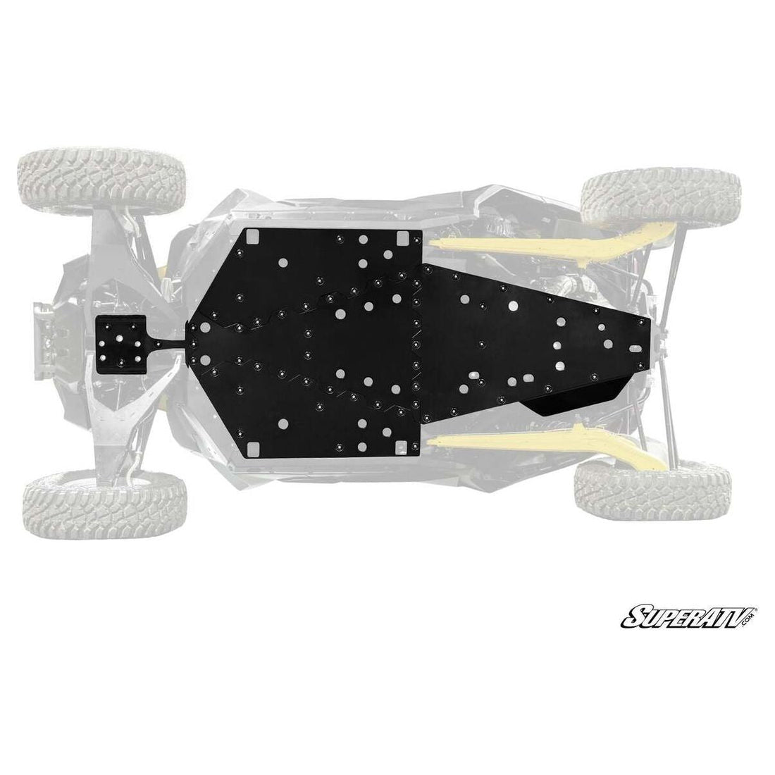 SuperATV 2024+ Can-Am Maverick R Full Skid Plate