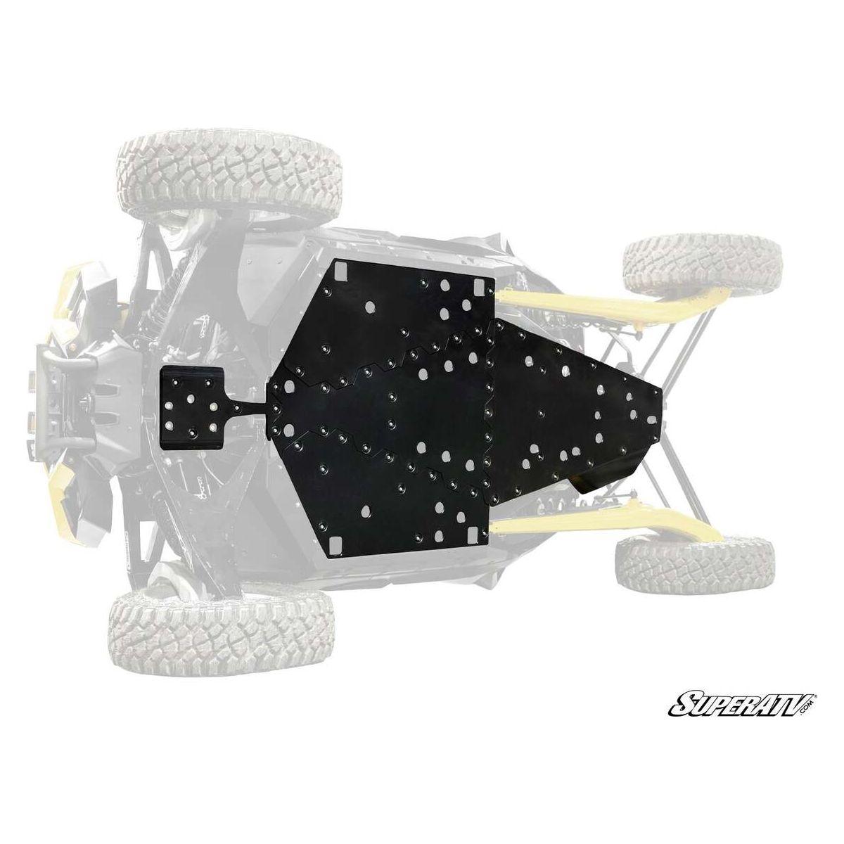 SuperATV 2024+ Can-Am Maverick R Full Skid Plate