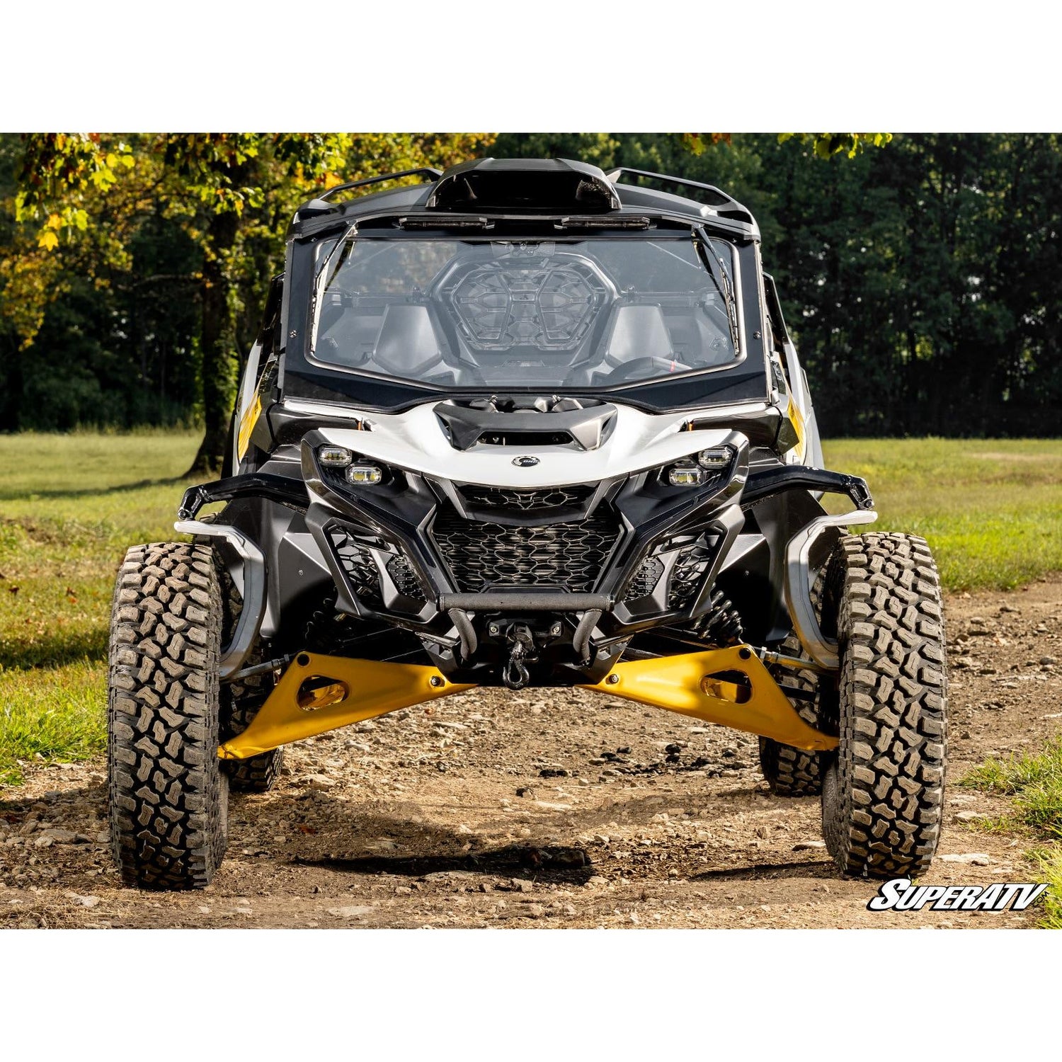 SuperATV - 2024+ Can-Am Maverick R Glass Windshield