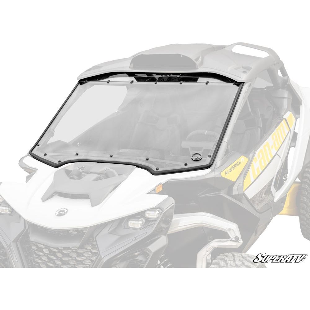 SuperATV - 2024+ Can-Am Maverick R Scratch-Resistant Full Windshield