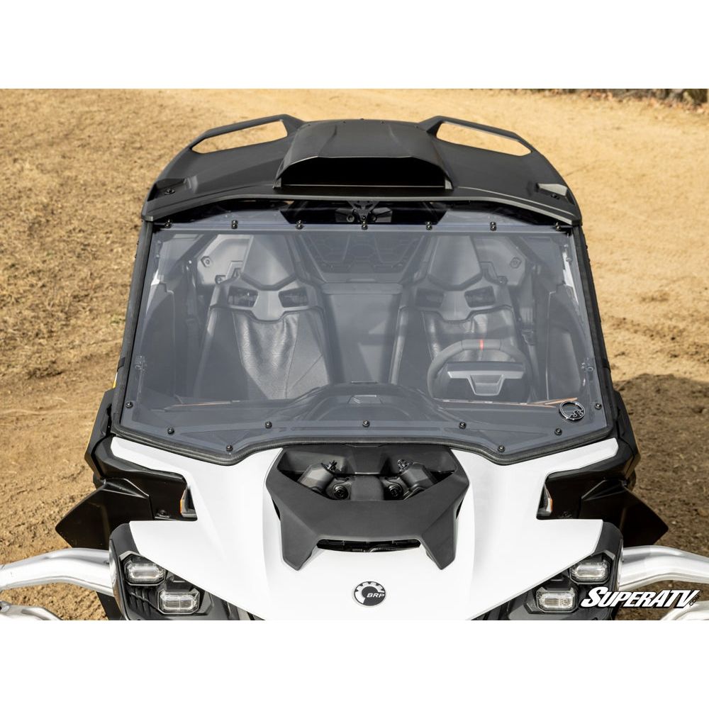 SuperATV - 2024+ Can-Am Maverick R Scratch-Resistant Full Windshield