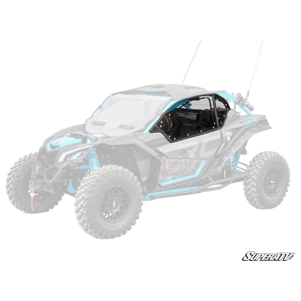 SuperATV 2017+ Can-Am Maverick X3 Hard Cab Enclosure Upper Doors