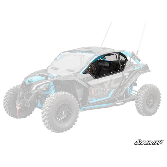SuperATV 2017+ Can-Am Maverick X3 Hard Cab Enclosure Upper Doors
