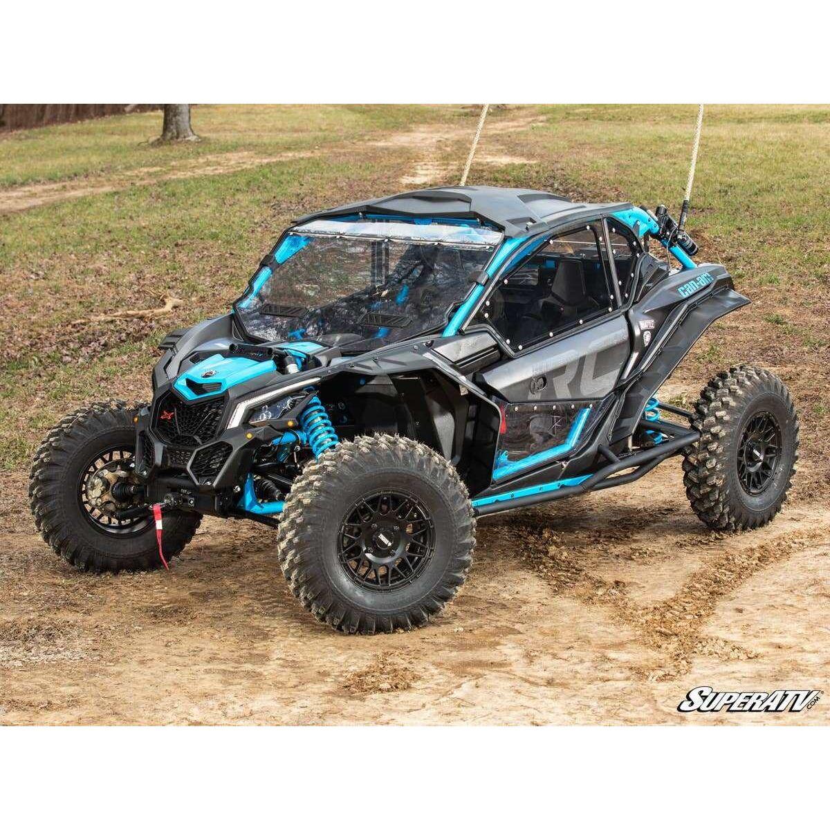 SuperATV 2017+ Can-Am Maverick X3 Hard Cab Enclosure Upper Doors