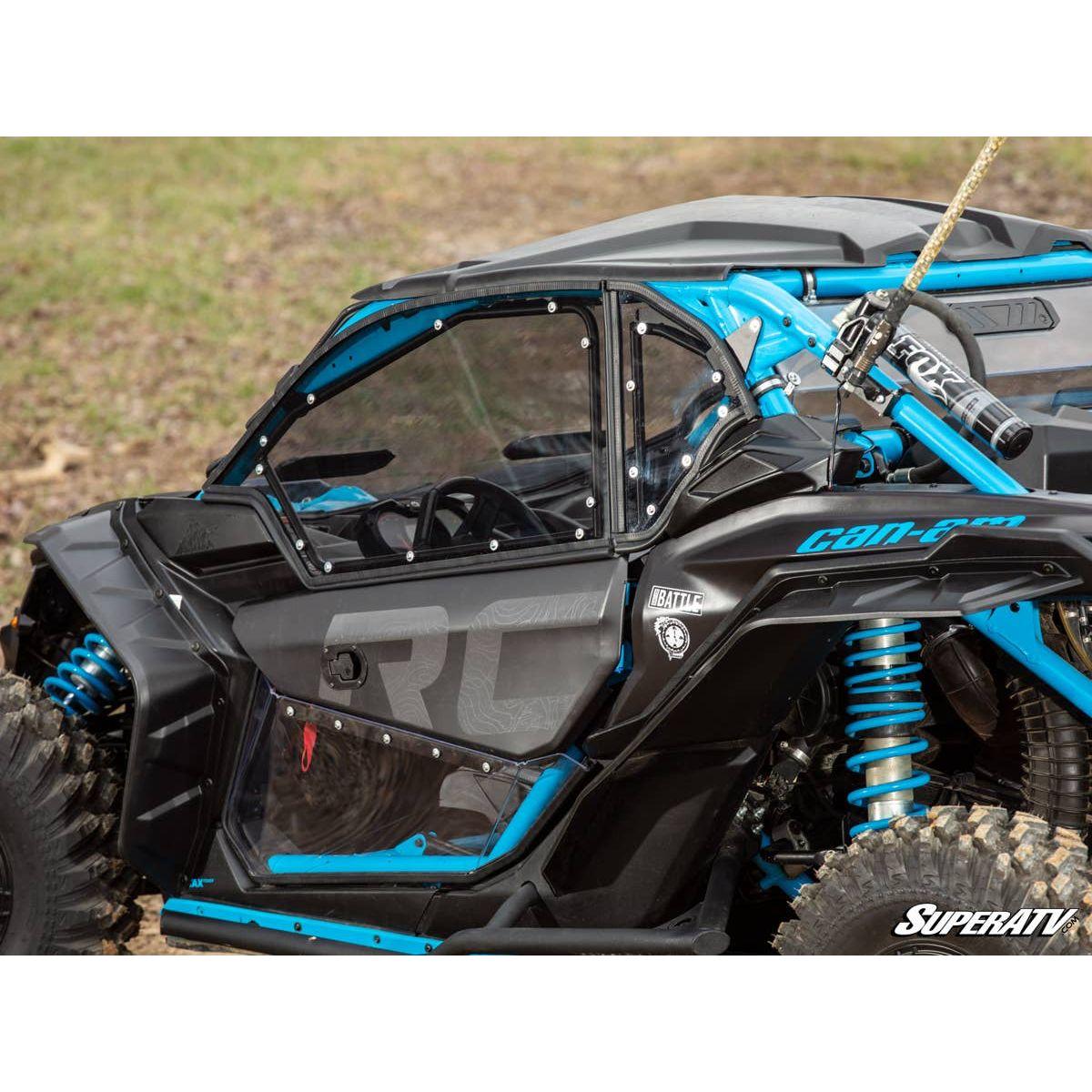 SuperATV 2017+ Can-Am Maverick X3 Hard Cab Enclosure Upper Doors