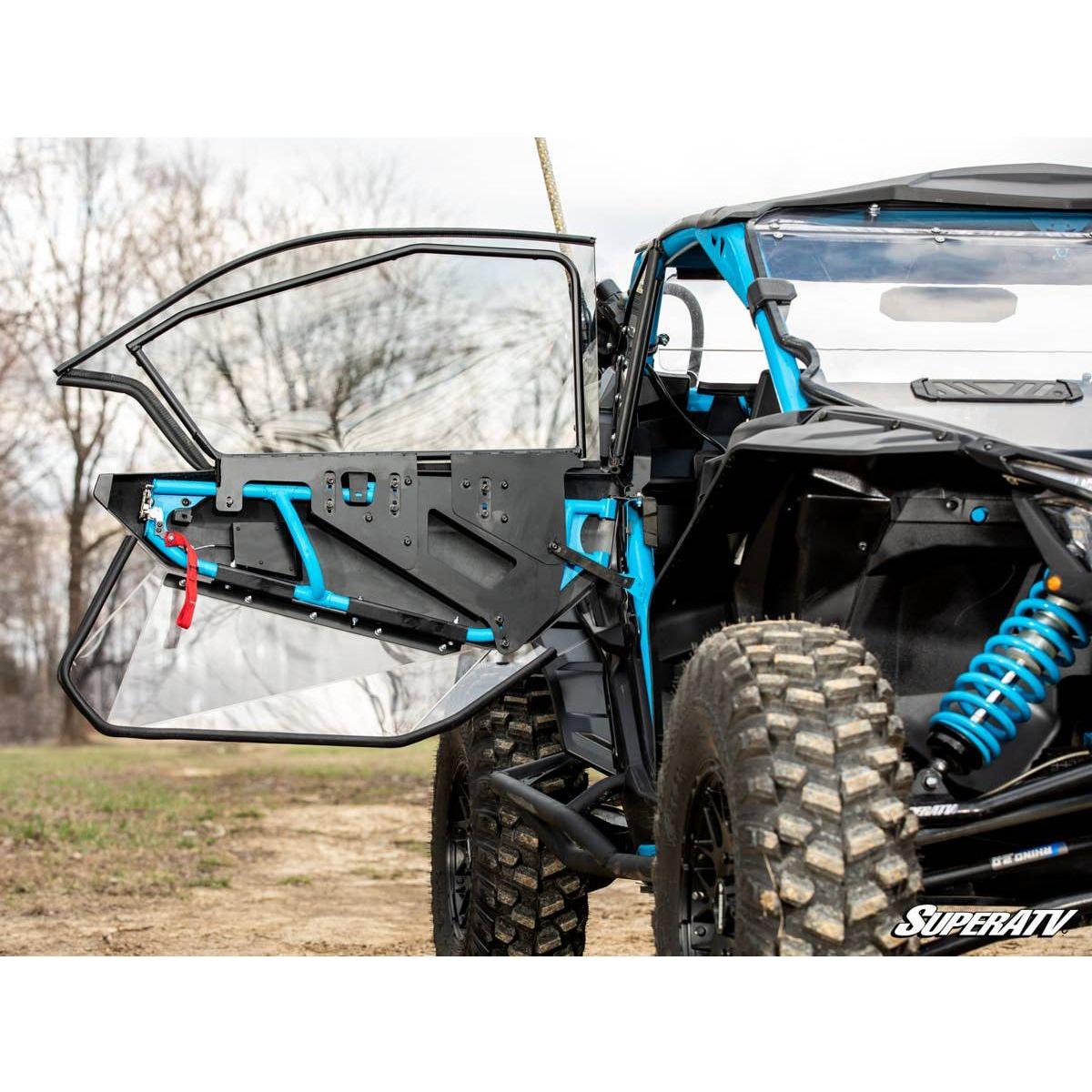 SuperATV 2017+ Can-Am Maverick X3 Hard Cab Enclosure Upper Doors
