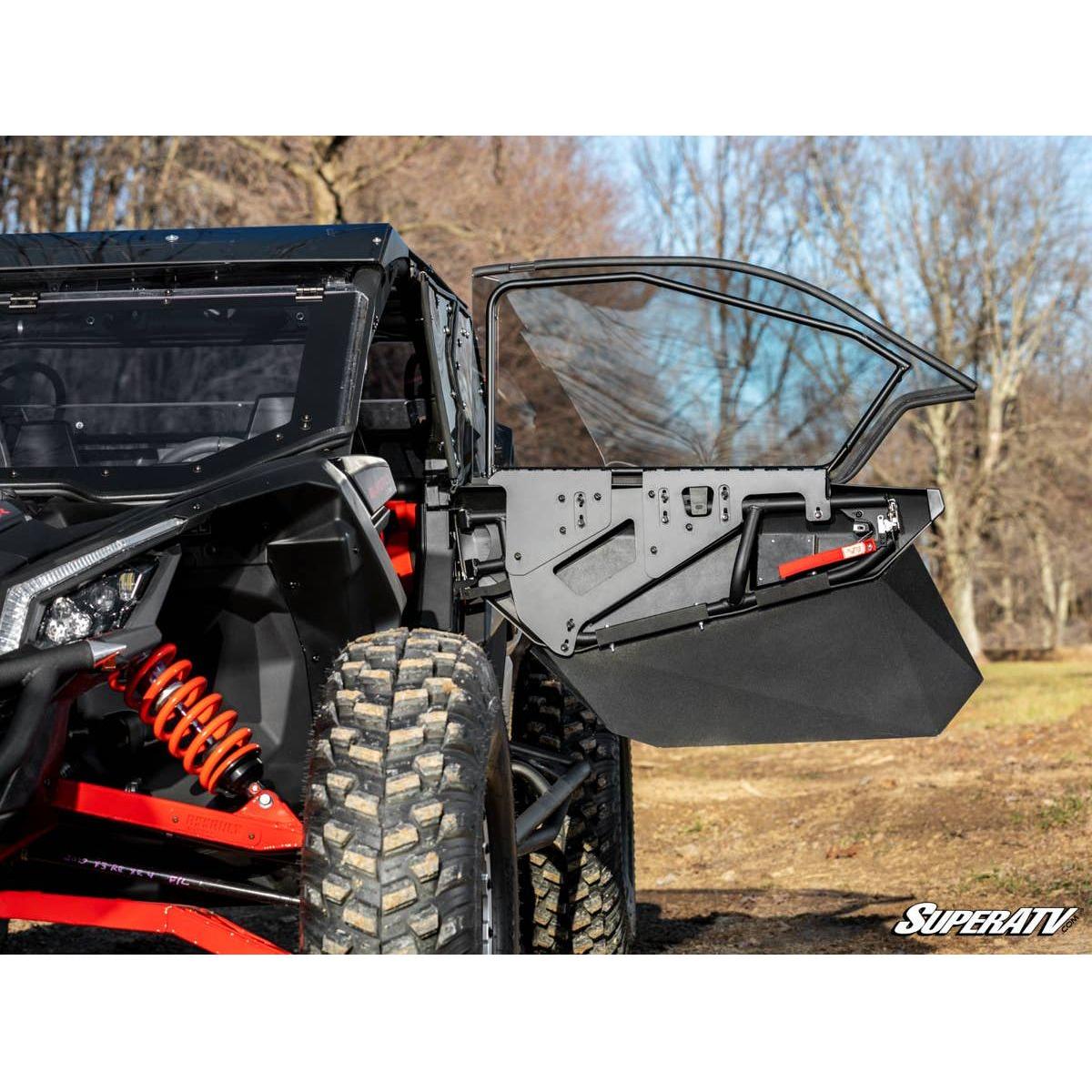 SuperATV 2017+ Can-Am Maverick X3 Max Hard Cab Enclosure Upper Doors