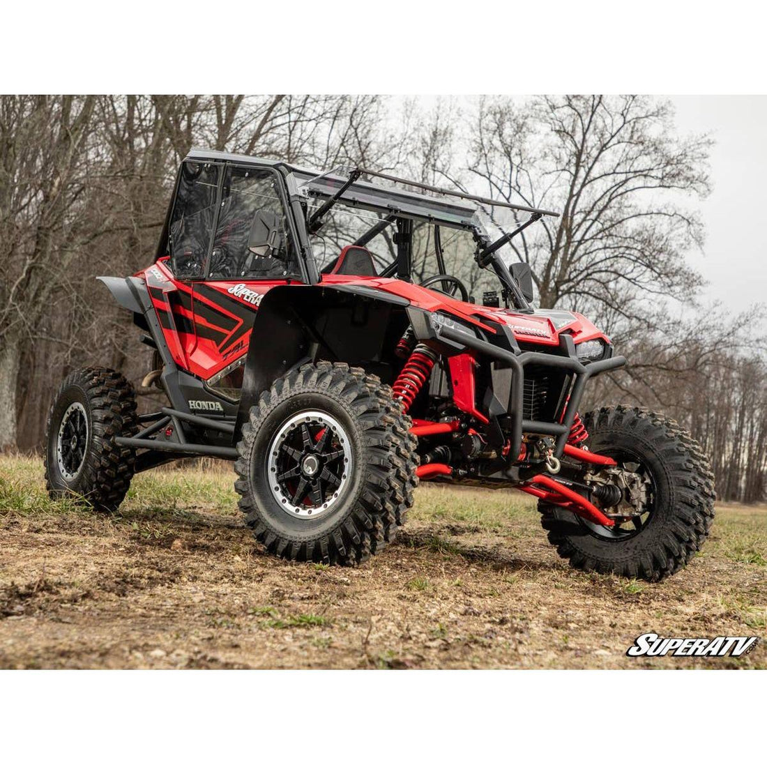 SuperATV - 2019+  Honda Talon 1000 Maxdrive Power Flip Windshield