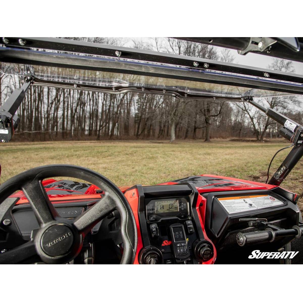 SuperATV - 2019+  Honda Talon 1000 Maxdrive Power Flip Windshield