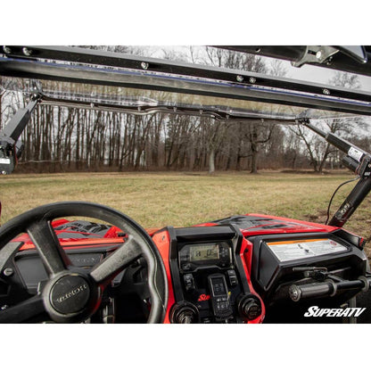 SuperATV - 2019+  Honda Talon 1000 Maxdrive Power Flip Windshield