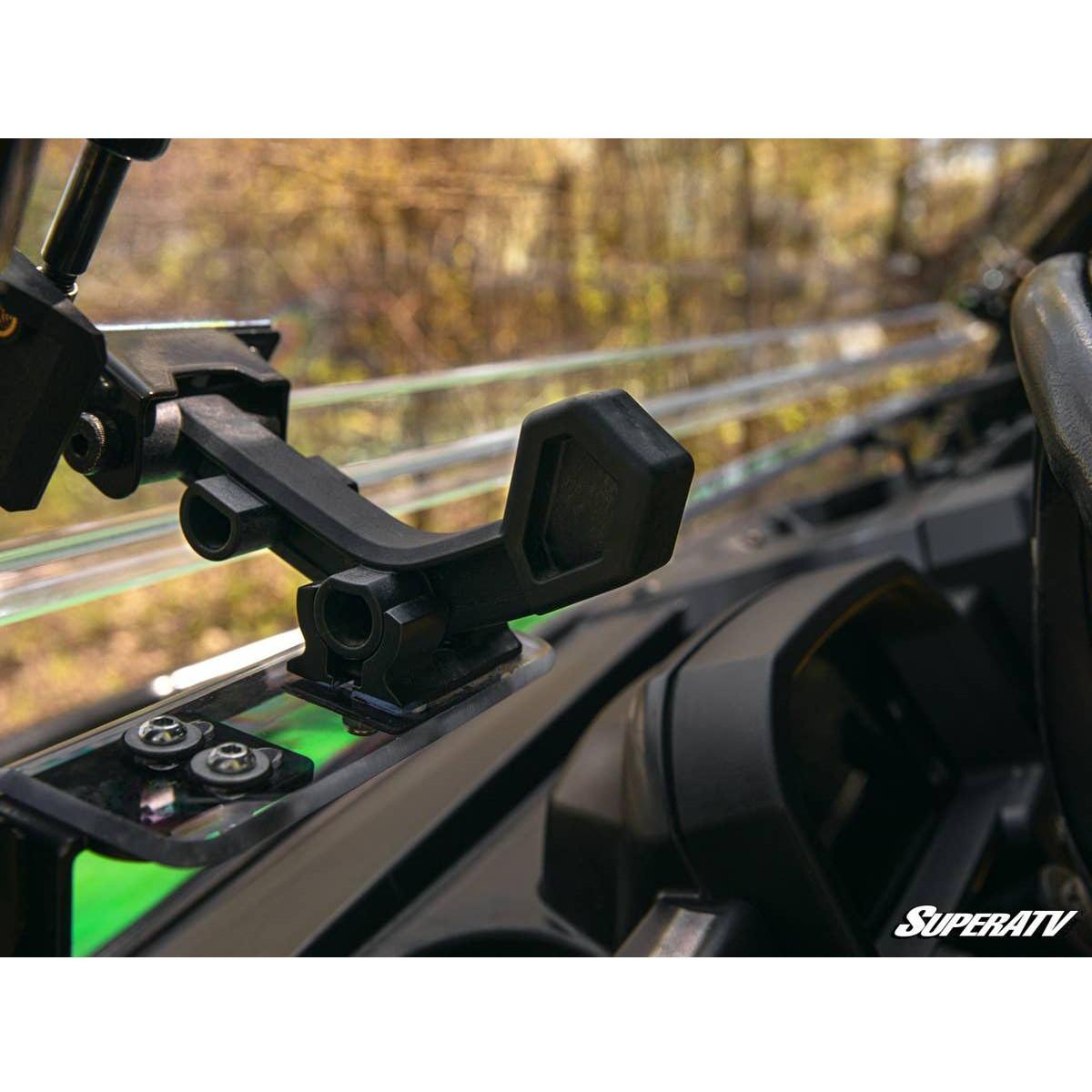 SuperATV John Deere Gator XUV 865 Scratch-Resistant Flip Windshield
