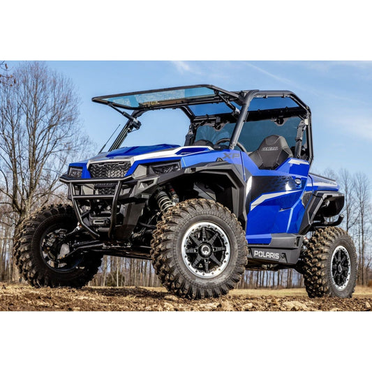SuperATV - 2016+ Polaris General 1000 Max Drive Power Flip Glass Windshield