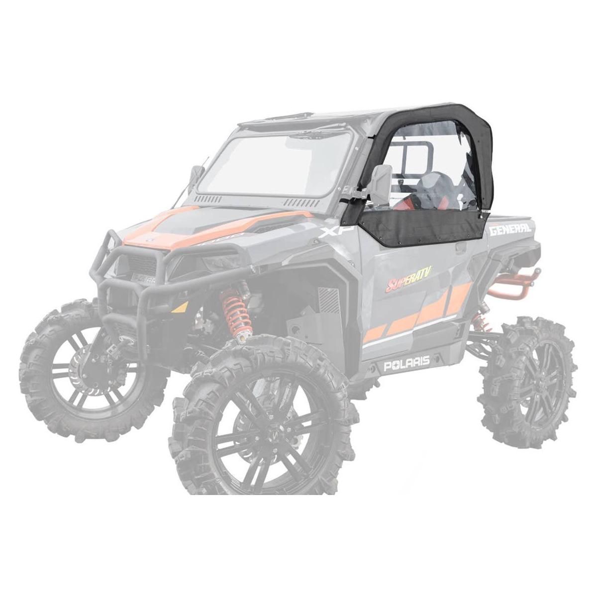SuperATV - 2016+ Polaris General 1000 Primal Soft Cab Enclosure Upper Doors
