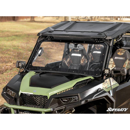 SuperATV 2020+ Polaris General XP 1000 Maxdrive Power Flip Windshield
