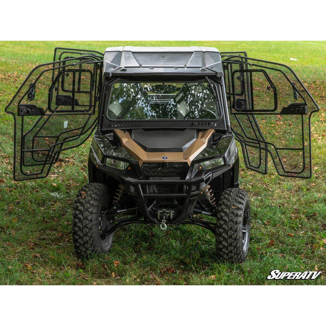 SuperATV 2020+ Polaris General XP Scratch Resistant Full Cab Doors
