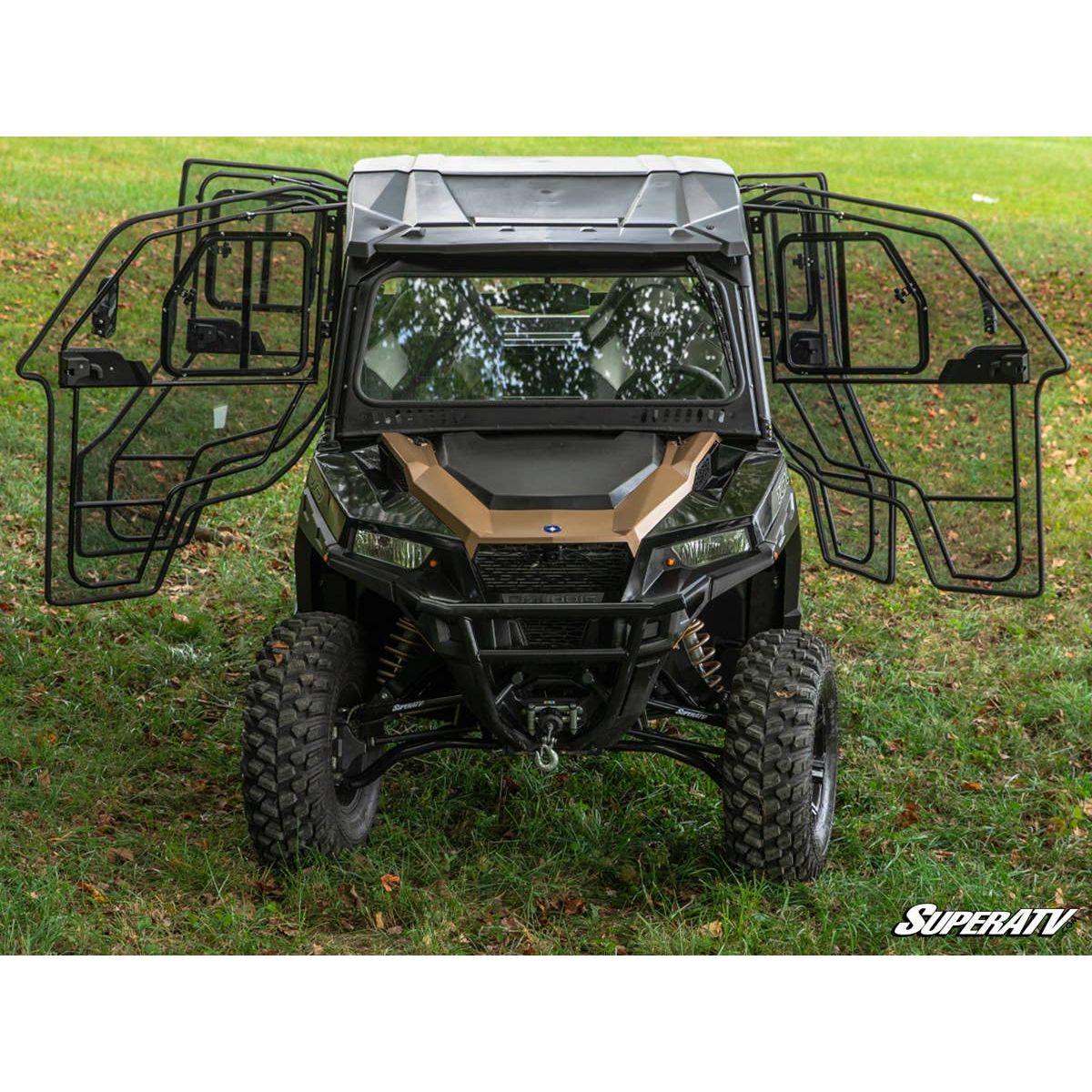 SuperATV 2020+ Polaris General XP Scratch Resistant Full Cab Doors