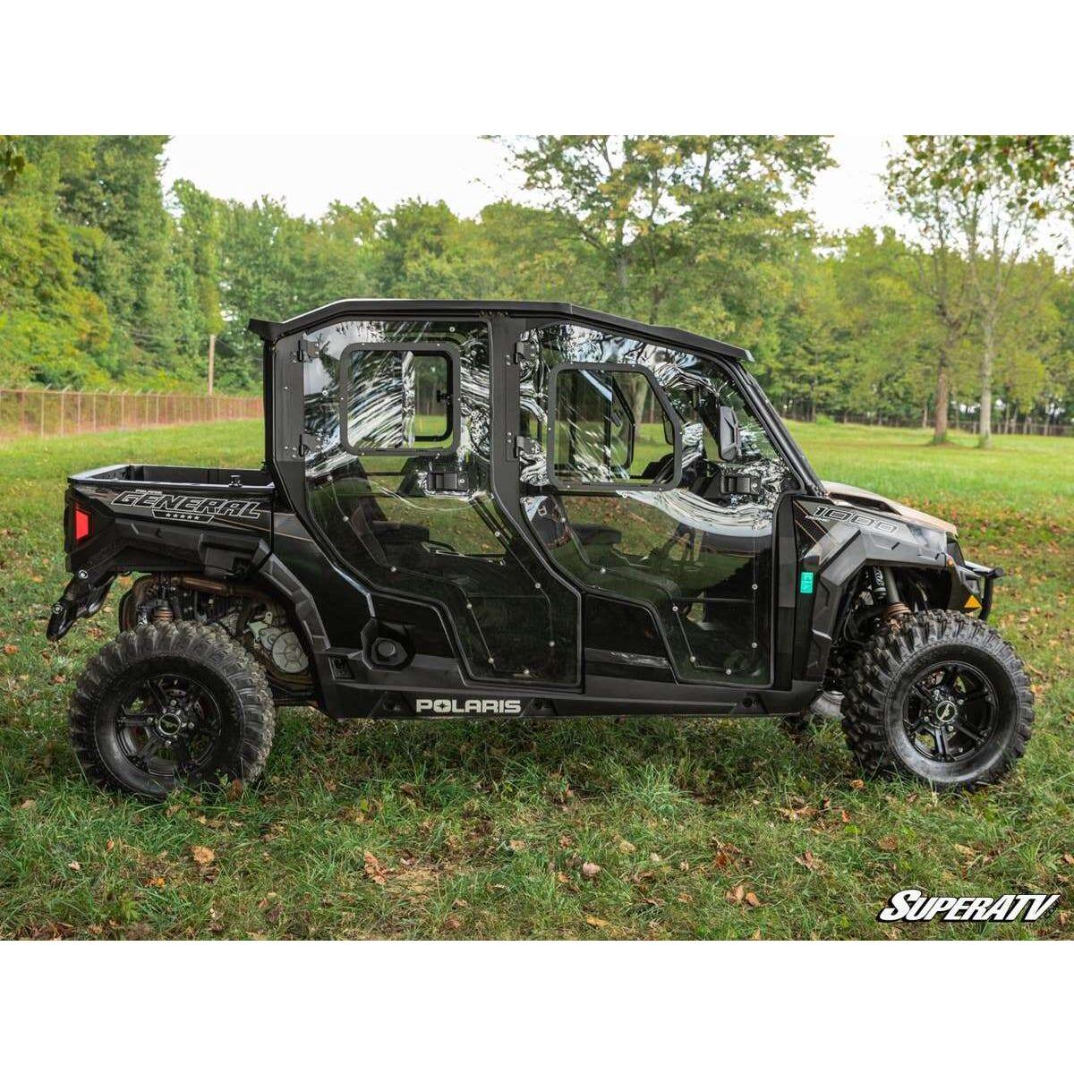 SuperATV 2020+ Polaris General XP Scratch Resistant Full Cab Doors