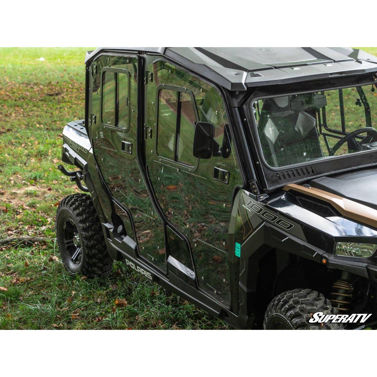 SuperATV 2020+ Polaris General XP Scratch Resistant Full Cab Doors