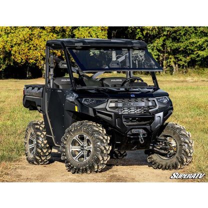 SuperATV 2020+ Polaris Ranger 1000 MaxDrive Power Flip Glass Windshield