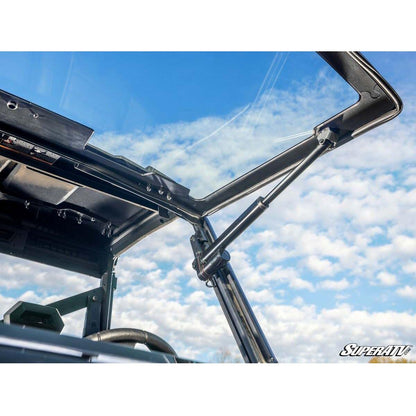 SuperATV 2020+ Polaris Ranger 1000 MaxDrive Power Flip Glass Windshield