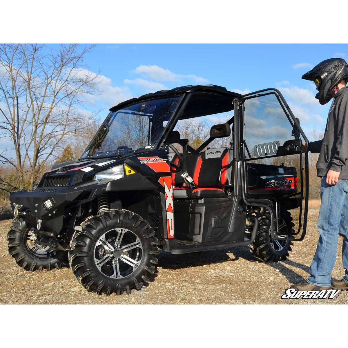 SuperATV- 2015-2018 Polaris Ranger XP Cab Enclosure Doors