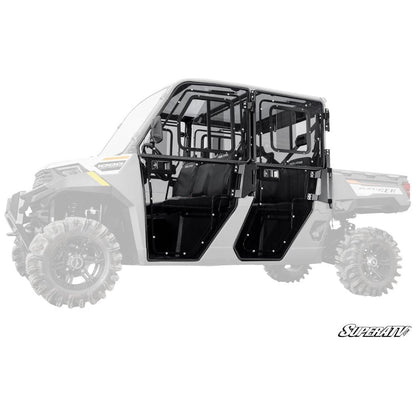 SuperATV 2020+ Polaris Ranger Crew 1000 Convertible Cab Enclosure Doors