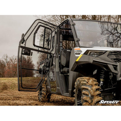SuperATV 2020+ Polaris Ranger Crew 1000 Convertible Cab Enclosure Doors
