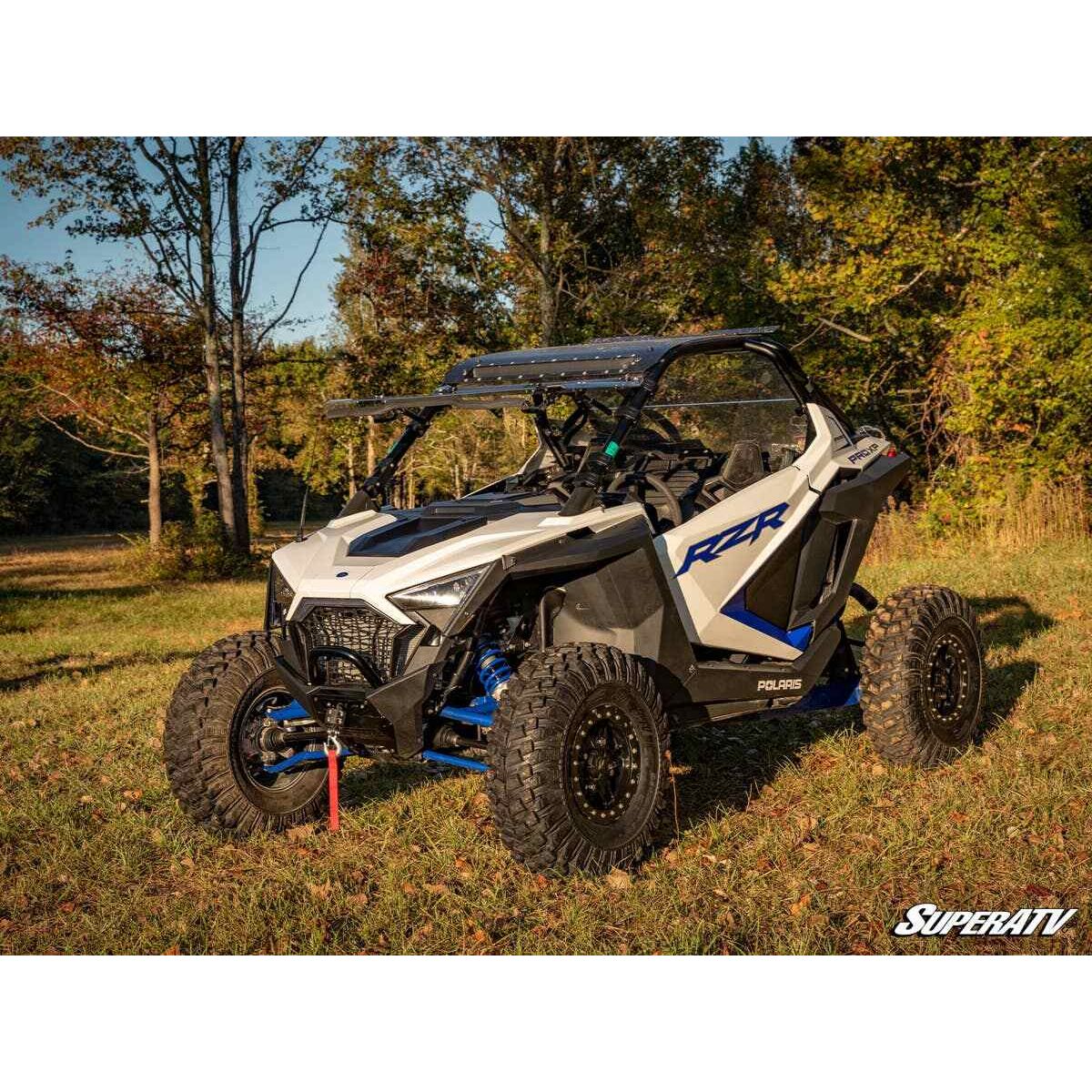 SuperATV- 2020+ Polaris RZR Pro XP Flip Up Windshield