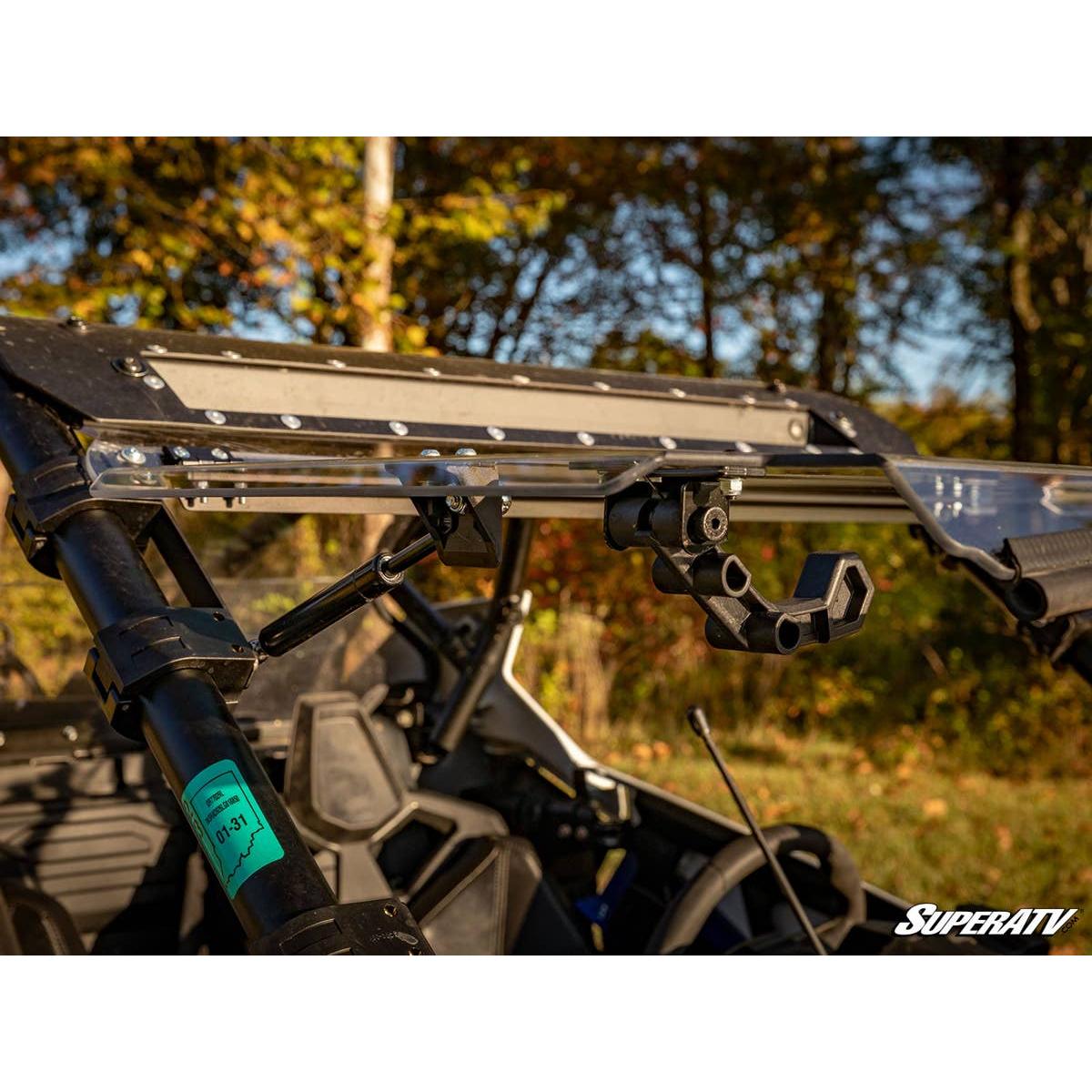 SuperATV- 2020+ Polaris RZR Pro XP Flip Up Windshield