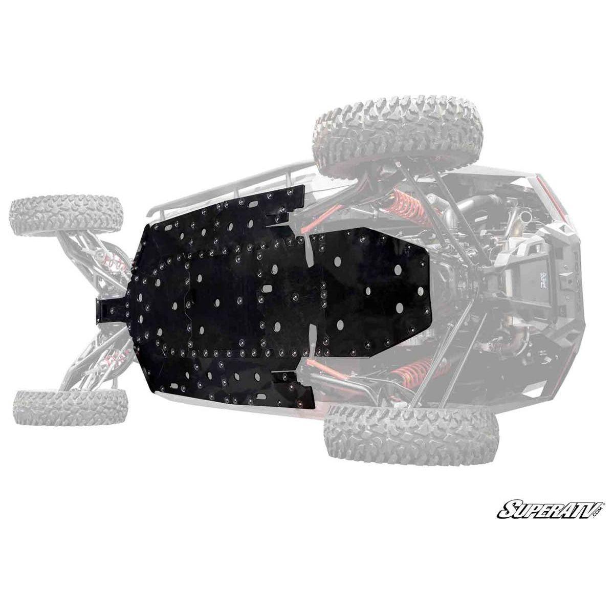 SuperATV 2022+ Polaris RZR Turbo R 4 Full Skid Plate