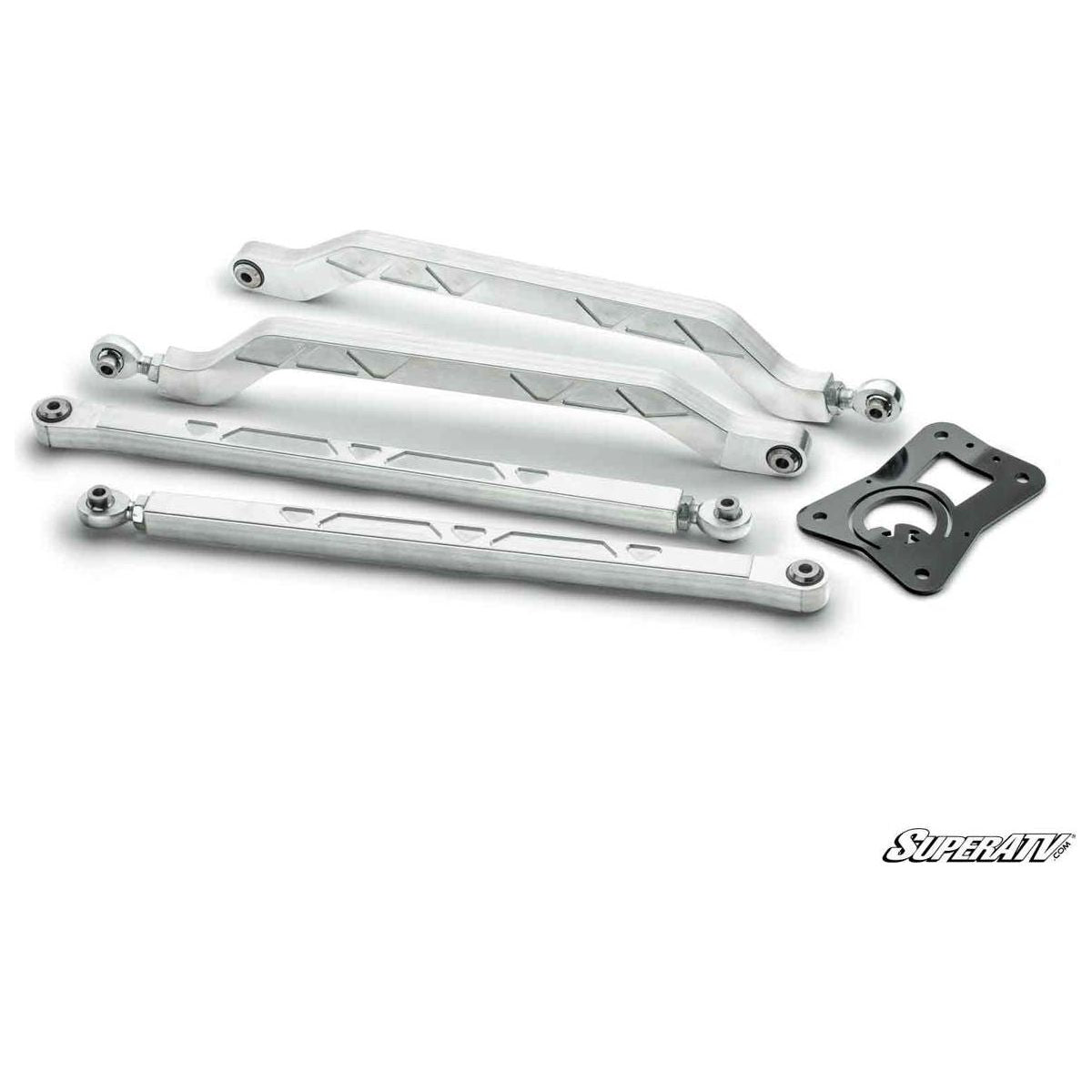 SuperATV 2022+ Polaris RZR Turbo R High-Clearance Billet Radius Arms