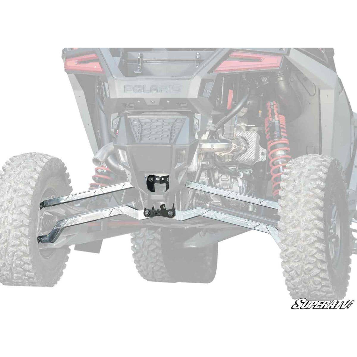 SuperATV 2022+ Polaris RZR Turbo R High-Clearance Billet Radius Arms